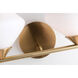 Valerie 2 Light 14 inch Aged Brass Bath Vanity Wall Light