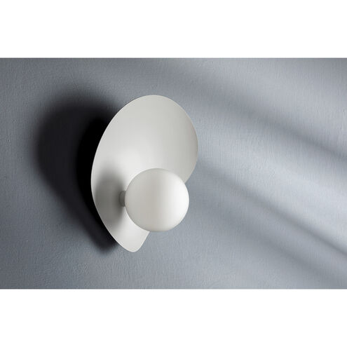 Leni 1 Light 12 inch Texture White Wall Sconce Wall Light