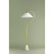 Bianca 63 inch 25.00 watt Aged Brass Floor Lamp Portable Light