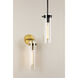 Haisley 1 Light 4.75 inch Aged Brass Wall Sconce Wall Light
