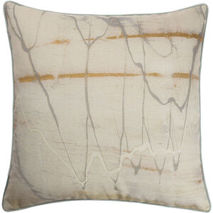 Amos 24 X 6.5 inch Multi - Beige and Brown Pillow
