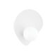Leni 1 Light 12 inch Texture White Wall Sconce Wall Light