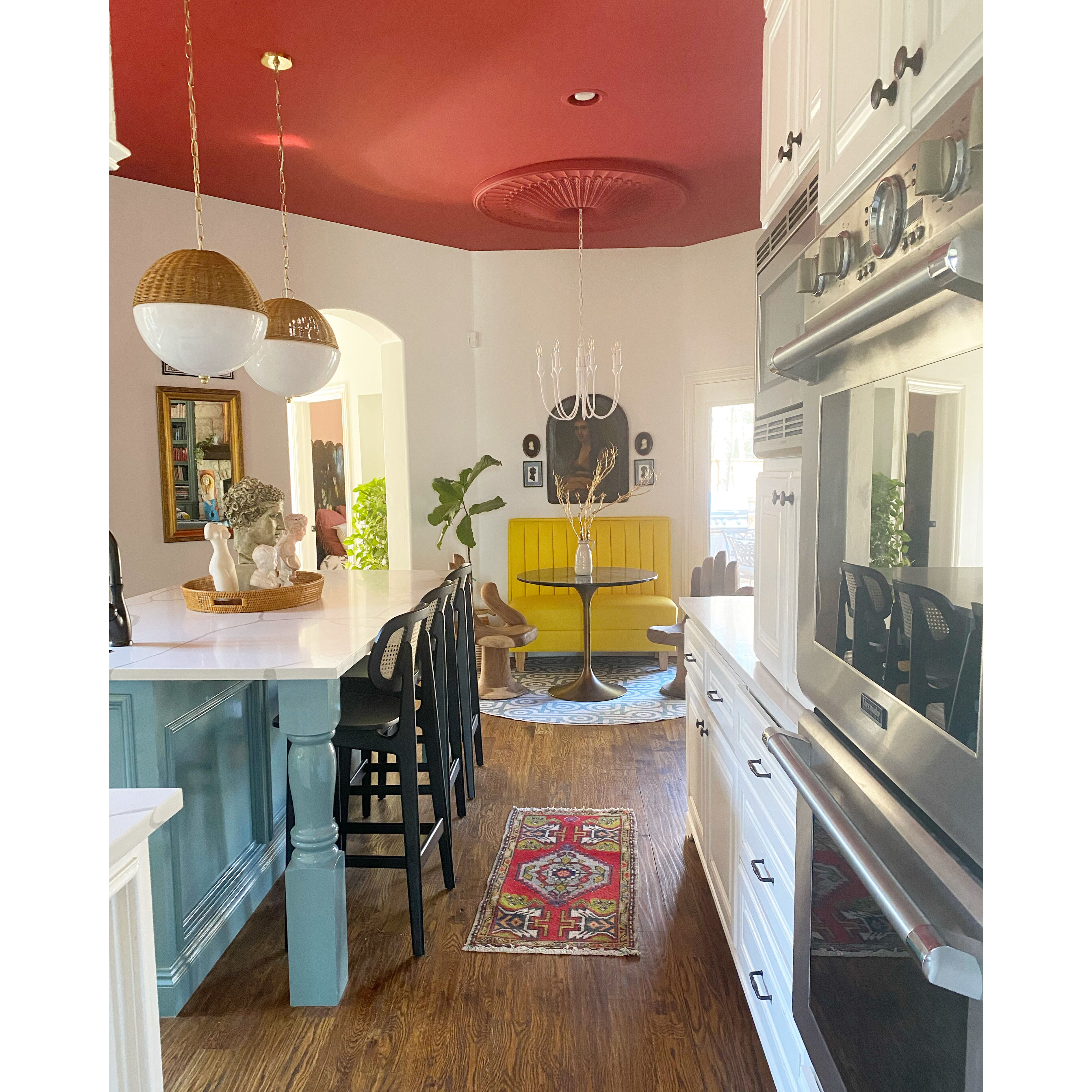 Summer 1 Light 16 inch Aged Brass Pendant Ceiling Light