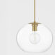 Margot 1 Light 16 inch Aged Brass Pendant Ceiling Light, Extra Large