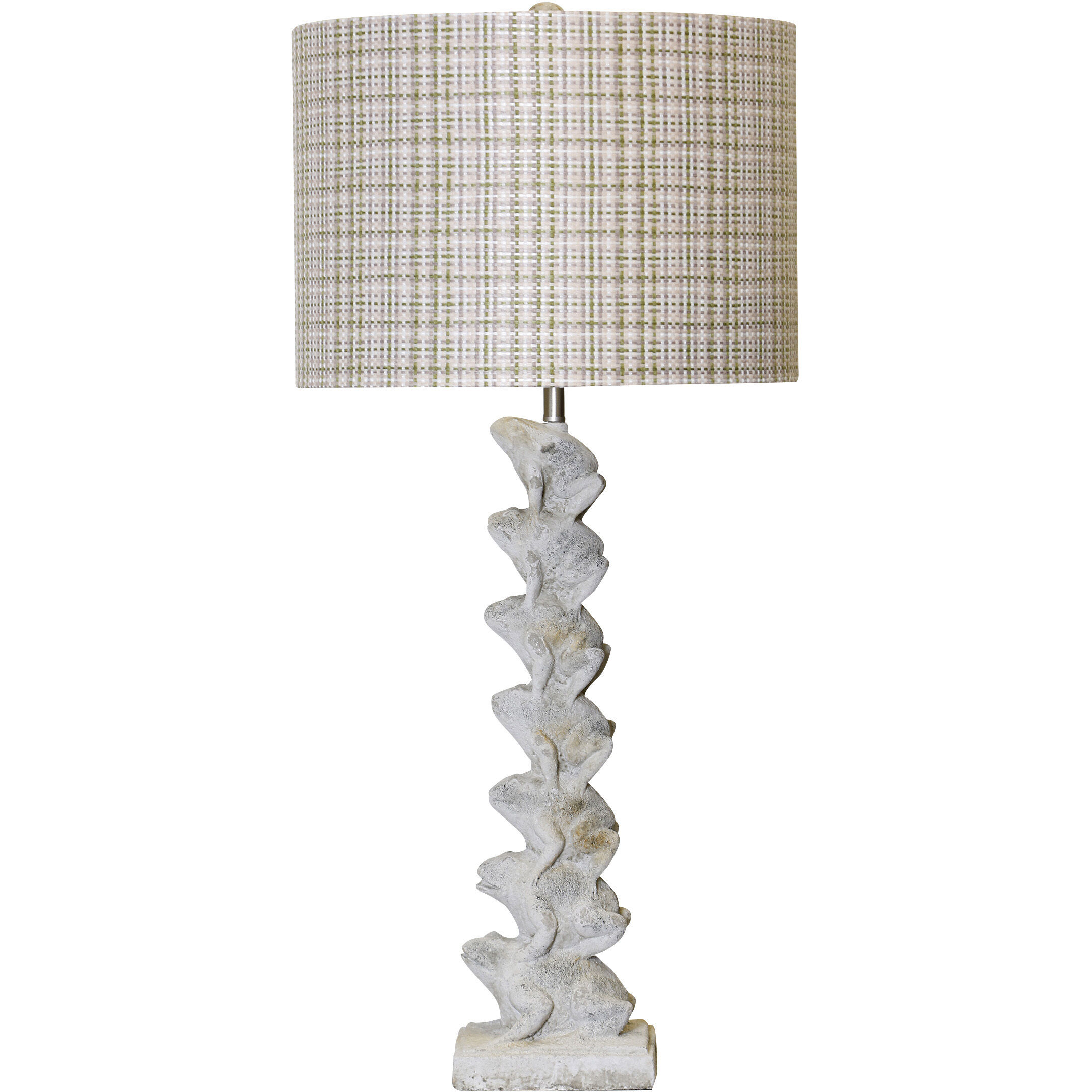 Ribbit Table 35 inch 150.00 watt Cement Gray Table Lamp Portable Light