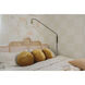 Becca 60.00 watt Aged Brass/Soft Black Portable Wall Sconce Wall Light