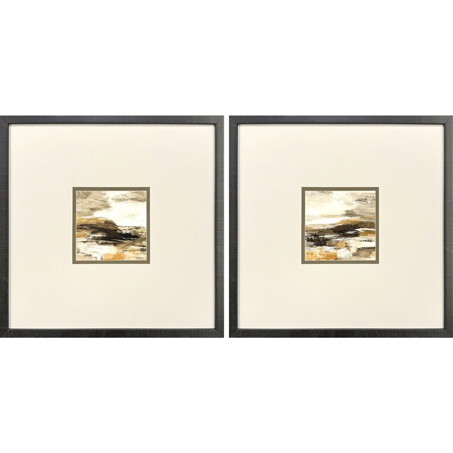 Cinnamon Shore Brown and Multi and Neutral and Beige Framed Art, Propac