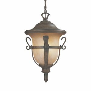 Tudor 3 Light 12.00 inch Outdoor Pendant/Chandelier