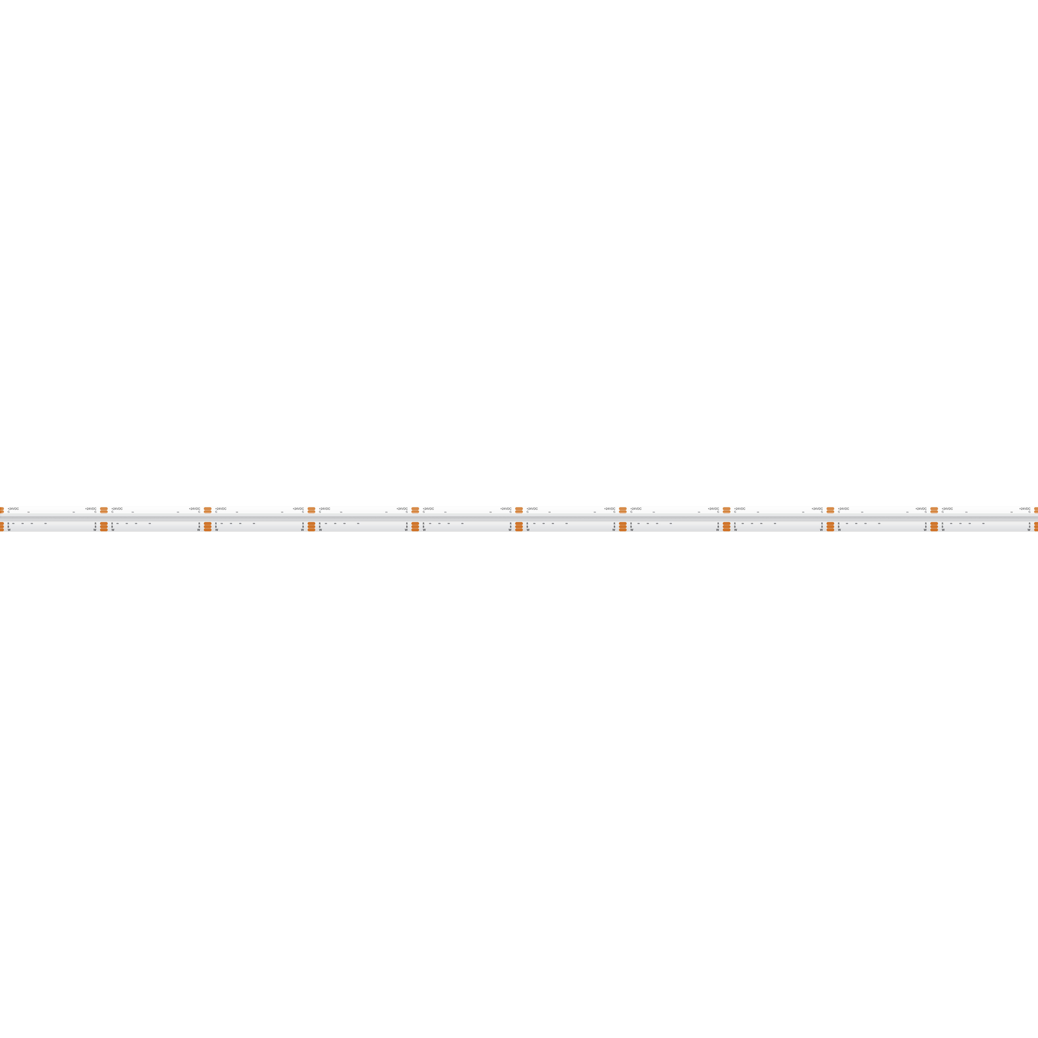 High OutPut COB 3000K 9.7 inch Tape Light