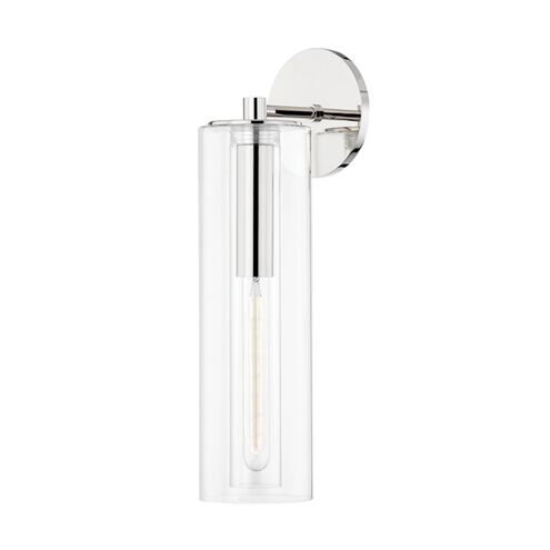 Belinda 1 Light 5 inch Polished Nickel Wall Sconce Wall Light