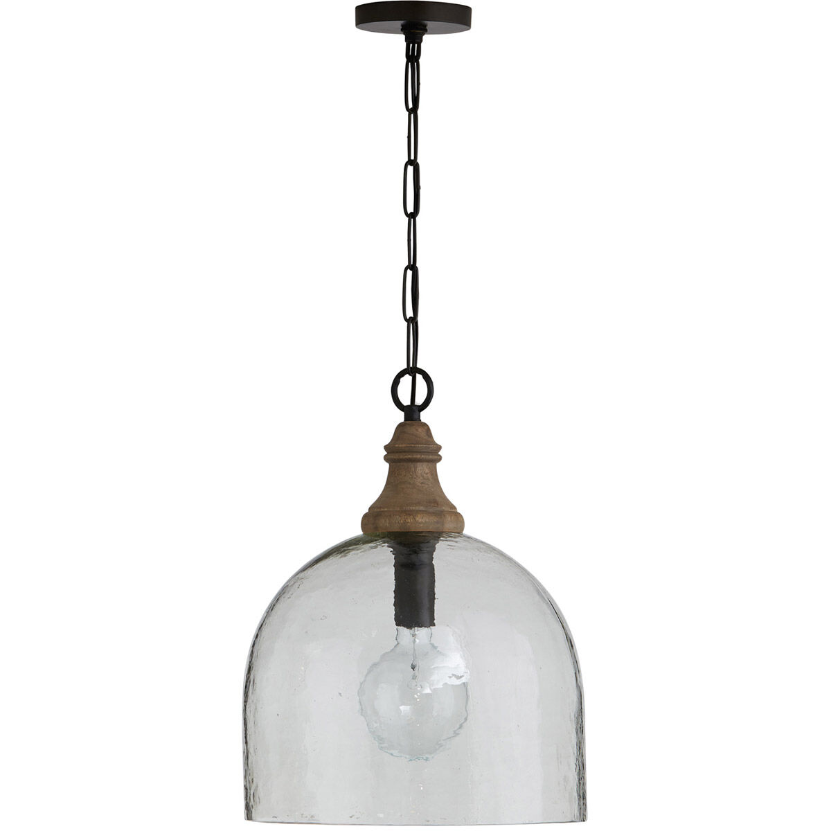 Chandler 1 Light 15 inch Grey Wash and Dark Pewter Pendant Ceiling Light