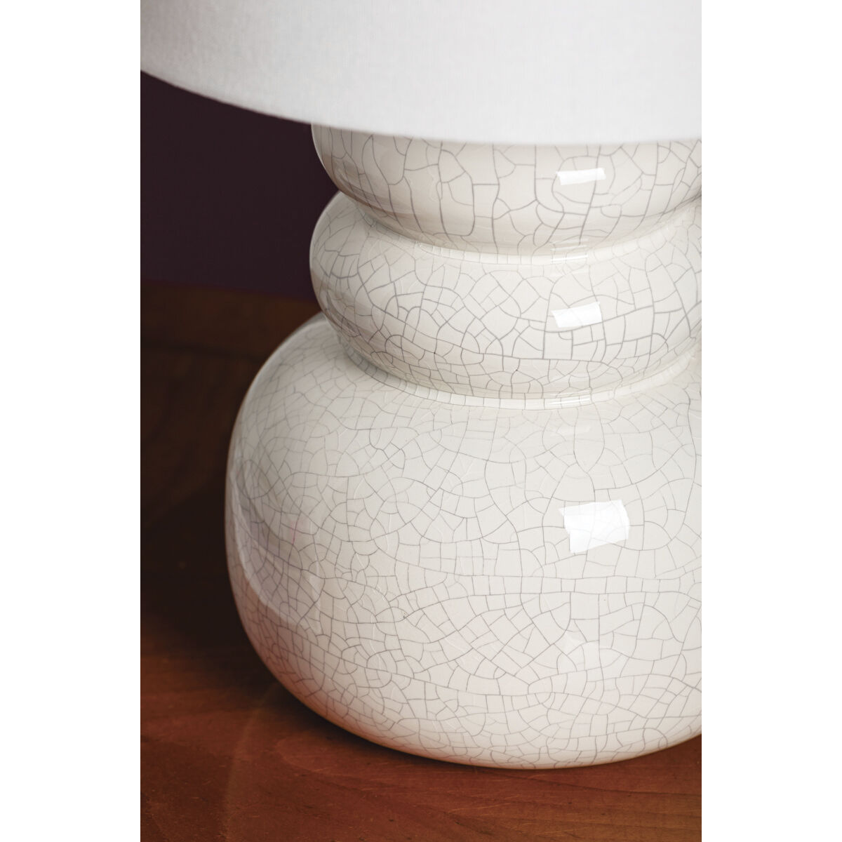 Corinne 22.75 inch 15.00 watt Aged Brass/Ceramic Peignoir Crackle Table Lamp Portable Light