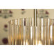 Cece 3 Light 11 inch Aged Brass Hanging Lantern Ceiling Light