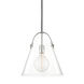Karin 1 Light 13 inch Polished Nickel Pendant Ceiling Light