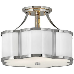 Chance 2 Light 14.25 inch Semi-Flush Mount