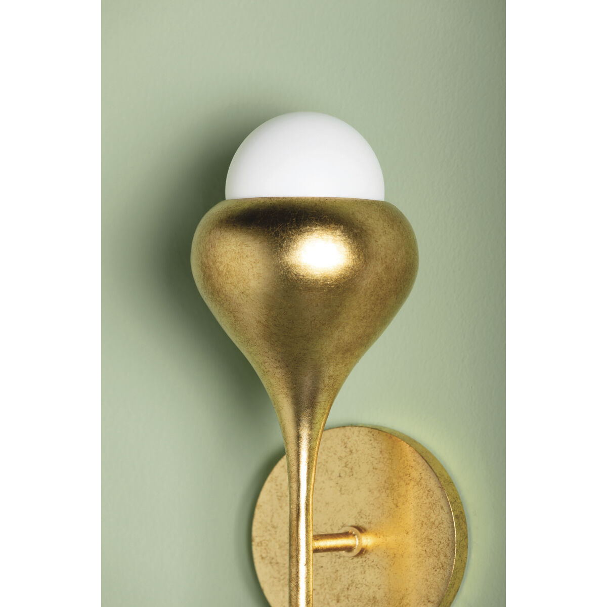 Luciel 1 Light 4.75 inch Vintage Gold Leaf Wall Sconce Wall Light