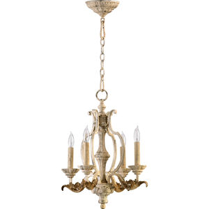 Florence 4 Light 16 inch Persian White Mini Chandelier Ceiling Light