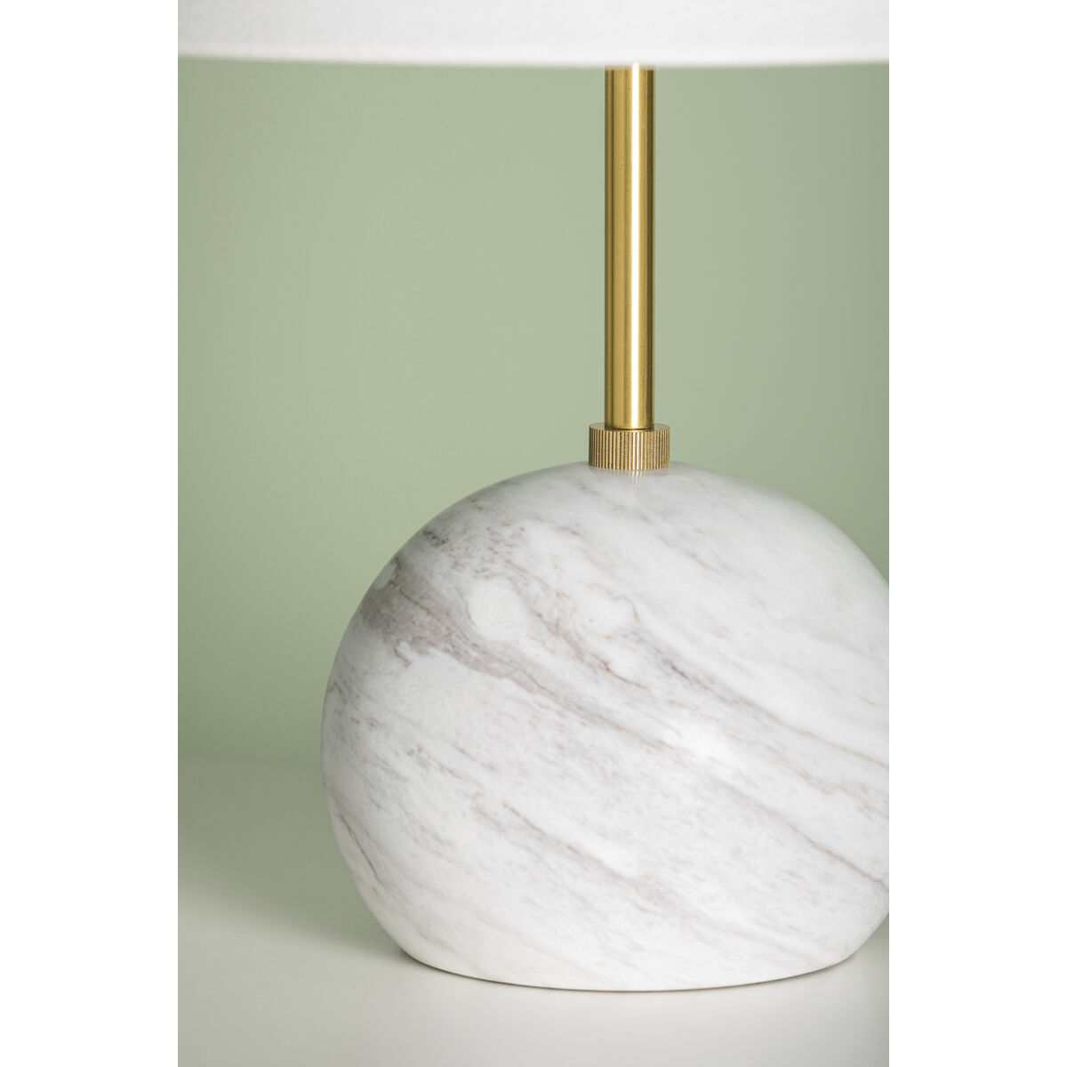 Jewel 16 inch 8.00 watt Aged Brass Table Lamp Portable Light