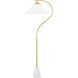Bianca 63 inch 25.00 watt Aged Brass Floor Lamp Portable Light