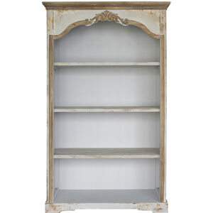 Anita White/Beige Bookshelf