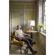 Thea 22.75 inch 60 watt Aged Brass Table Lamp Portable Light