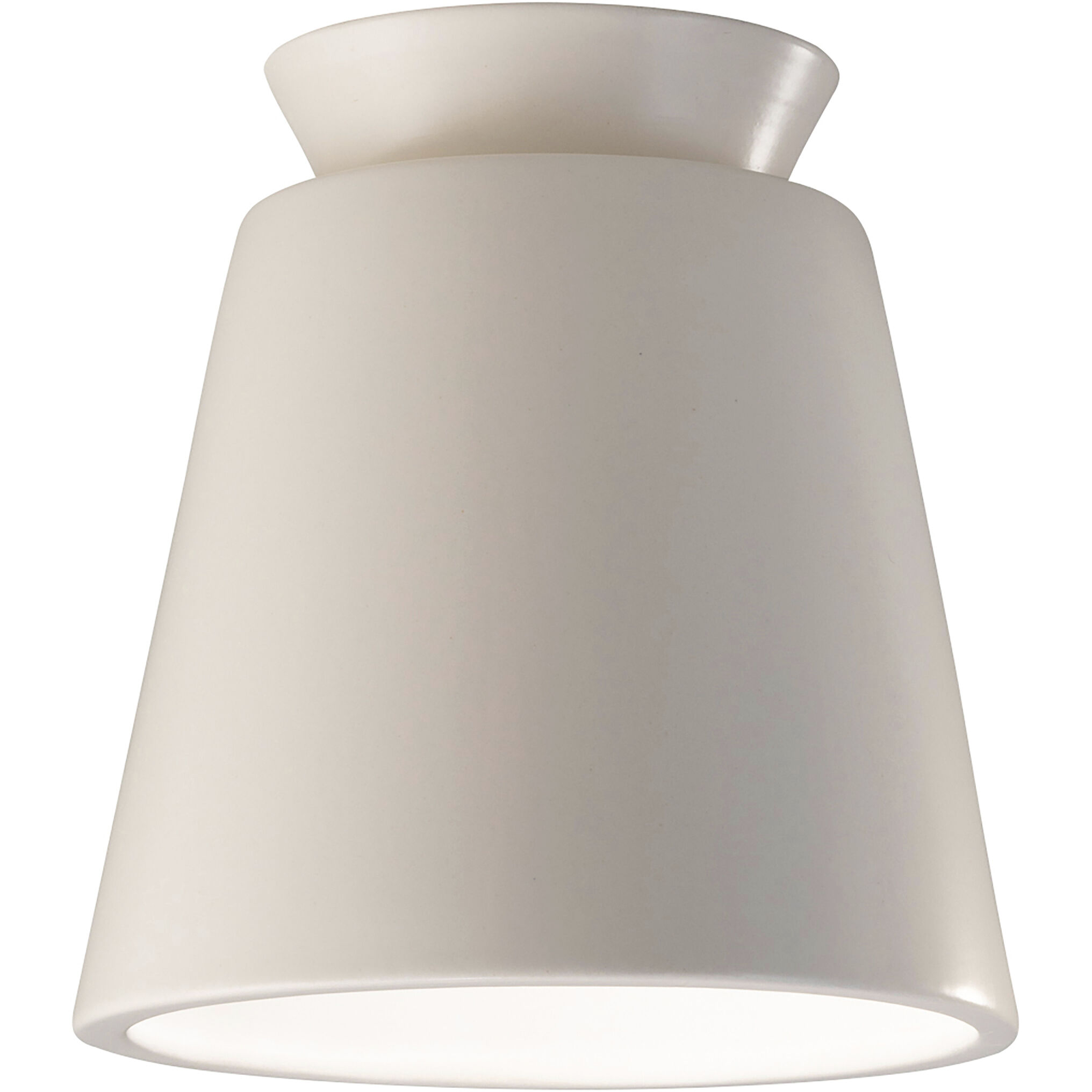 Radiance Collection 1 Light 7.5 inch Gloss Gray Flush-Mount Ceiling Light