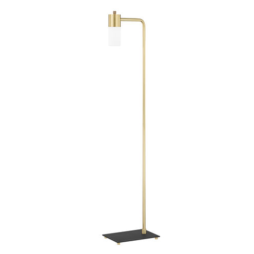 Lola 49 inch 4.00 watt Aged Brass Floor Lamp Portable Light