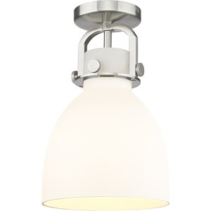 Newton Bell 1 Light 8.00 inch Flush Mount