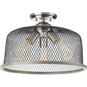 Tilley 3 Light 16.00 inch Semi-Flush Mount
