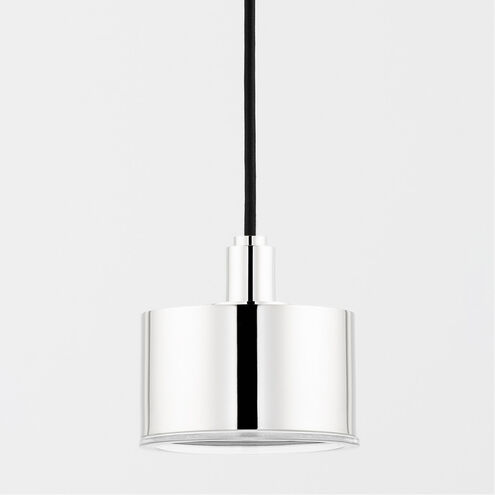 Nora LED 5 inch Polished Nickel Pendant Ceiling Light