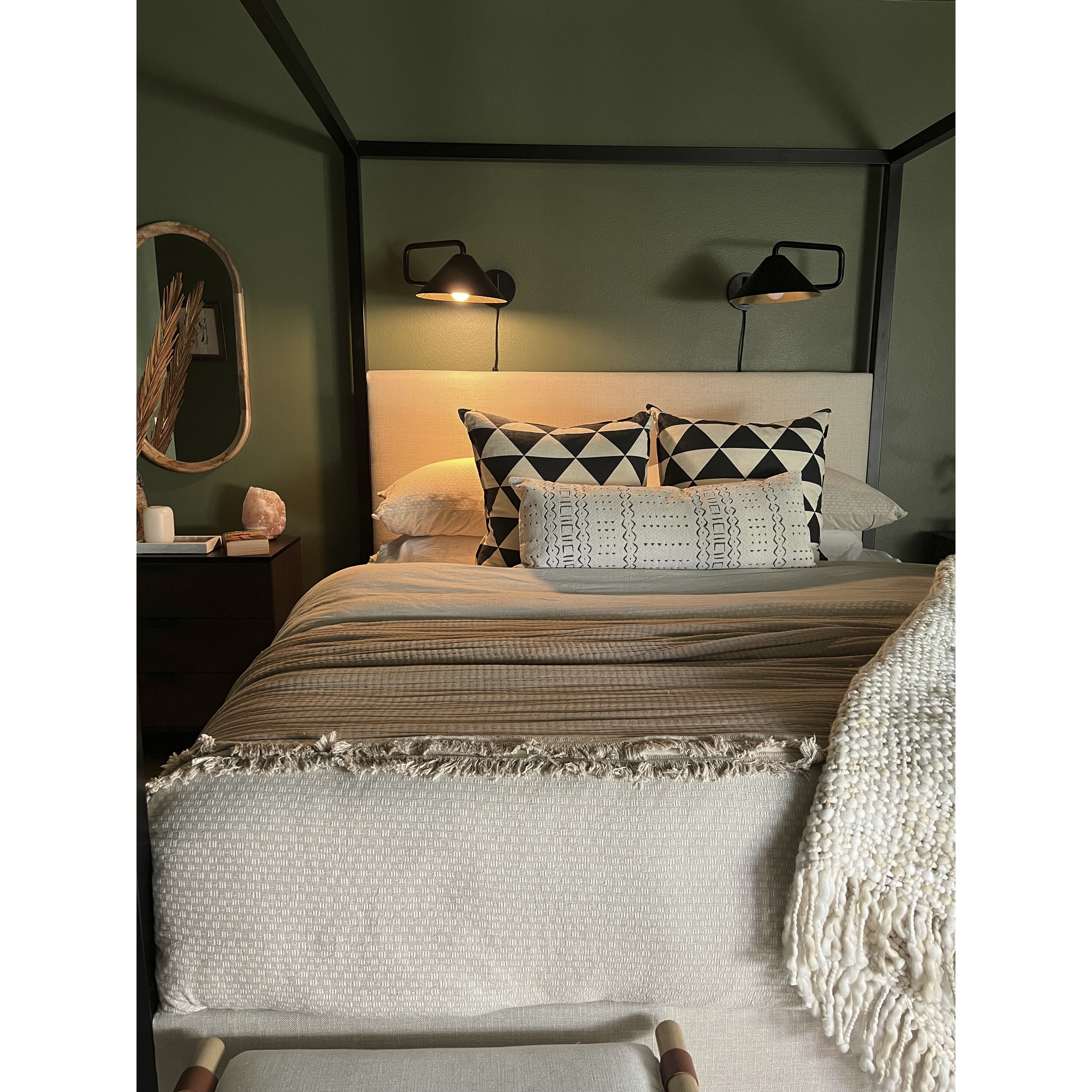 Brianna 34.5 inch 60.00 watt Gold Leaf Portable Wall Sconce Wall Light