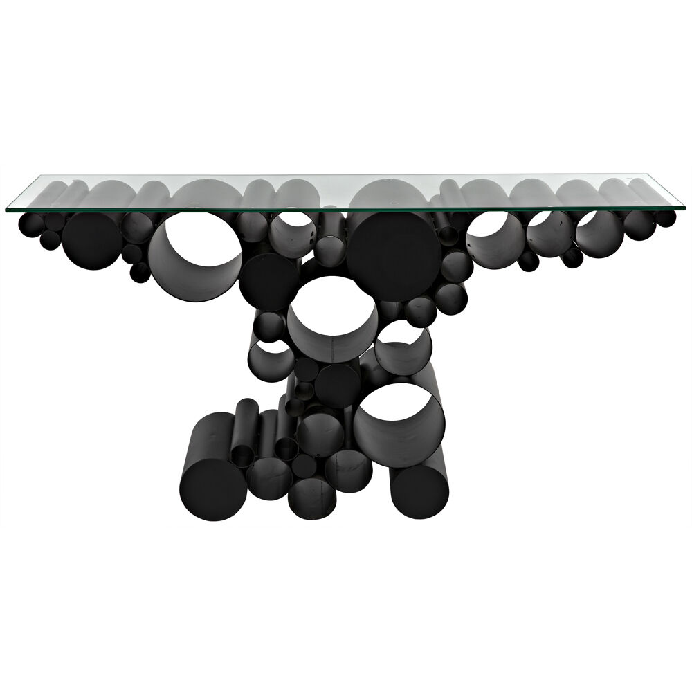 Paradox 60 X 16 inch Matte Black Console