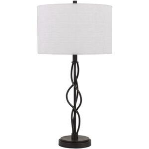 Antony 30 inch 150 watt Textured Bronze Table Lamp Portable Light