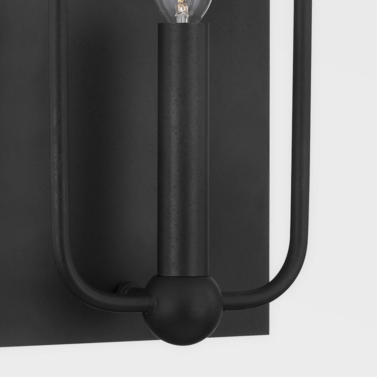 Mallory 1 Light 7 inch Aged Iron ADA Wall Sconce Wall Light