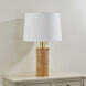 Clarissa 27.25 inch 15.00 watt Aged Brass Table Lamp Portable Light