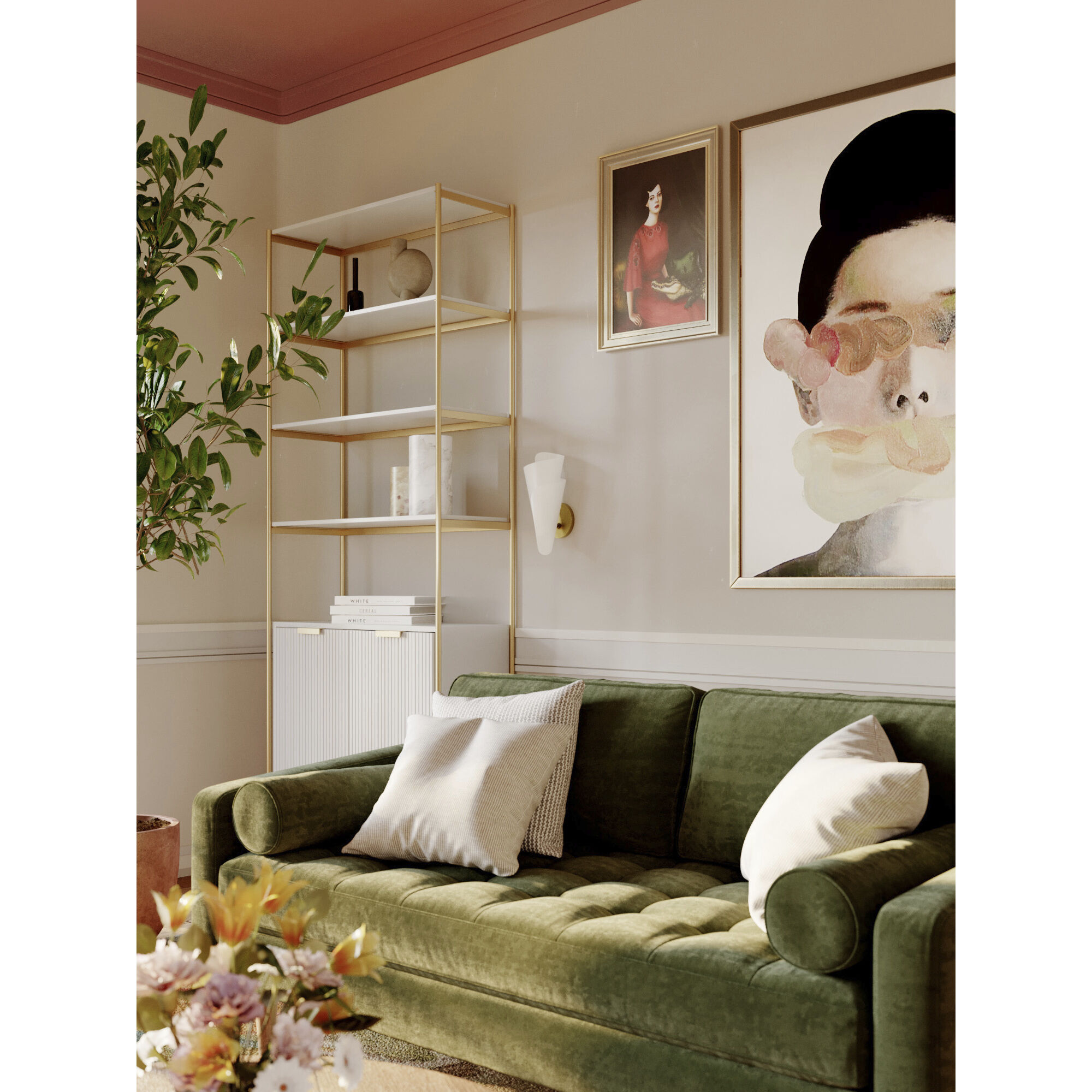 Davina 1 Light 5.5 inch Aged Brass Wall Sconce Wall Light