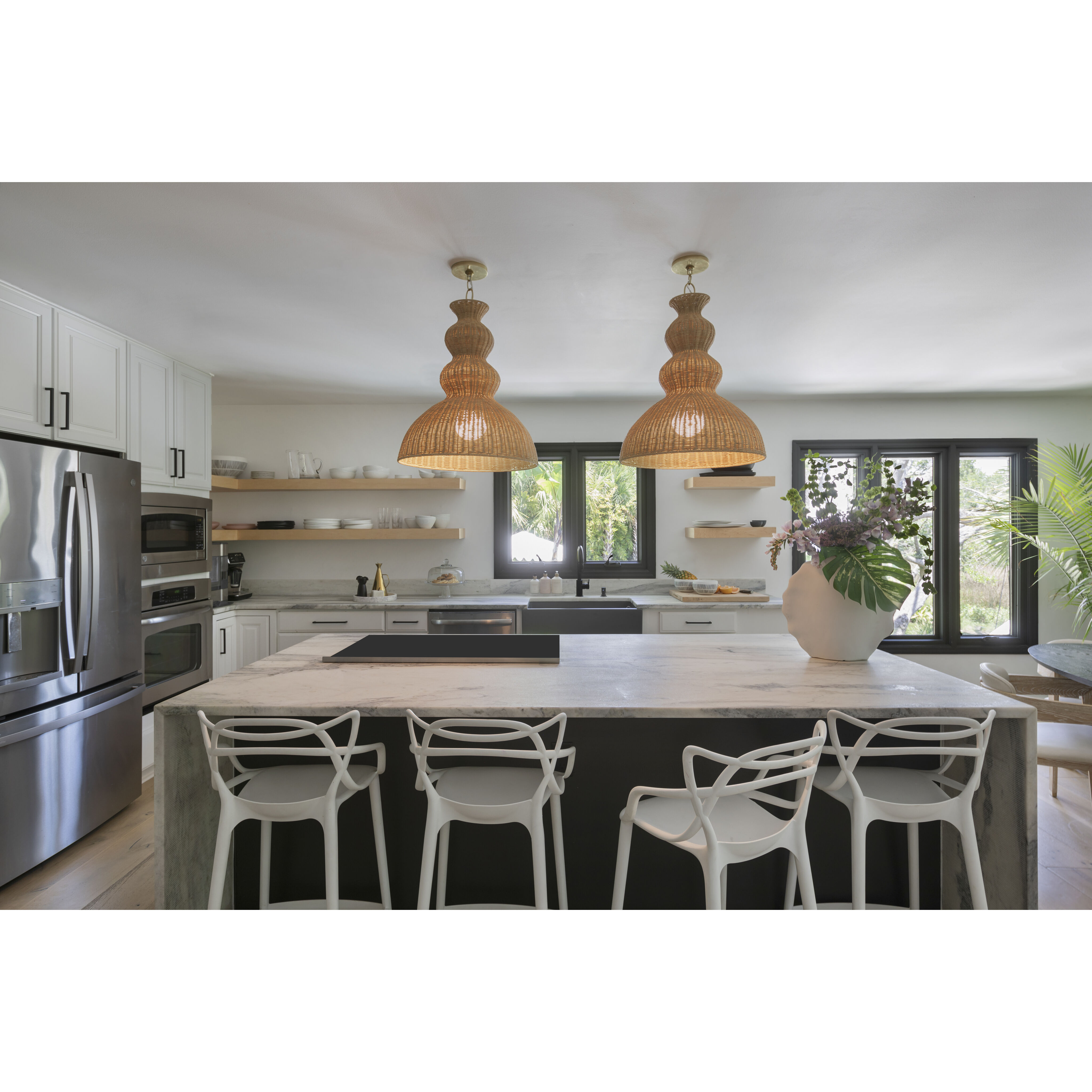 Mayla 1 Light 21.25 inch Aged Brass Pendant Ceiling Light