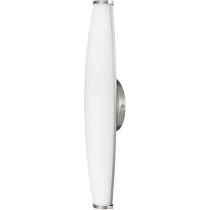 Carmona LED 18.13 inch Brushed Steel Vanity Light Wall Light