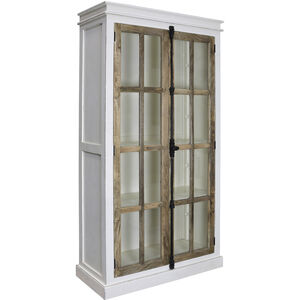 Tucker White and Natural Cabinet