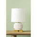Kalani 14 inch 60.00 watt Matte White Table Lamp Portable Light