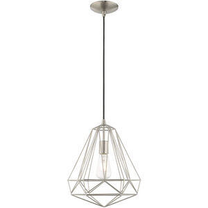 Geometric 1 Light 12.25 inch Mini Pendant