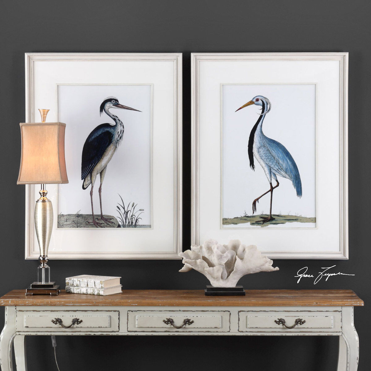 Shore Birds 43 X 33 inch Framed Bird Prints