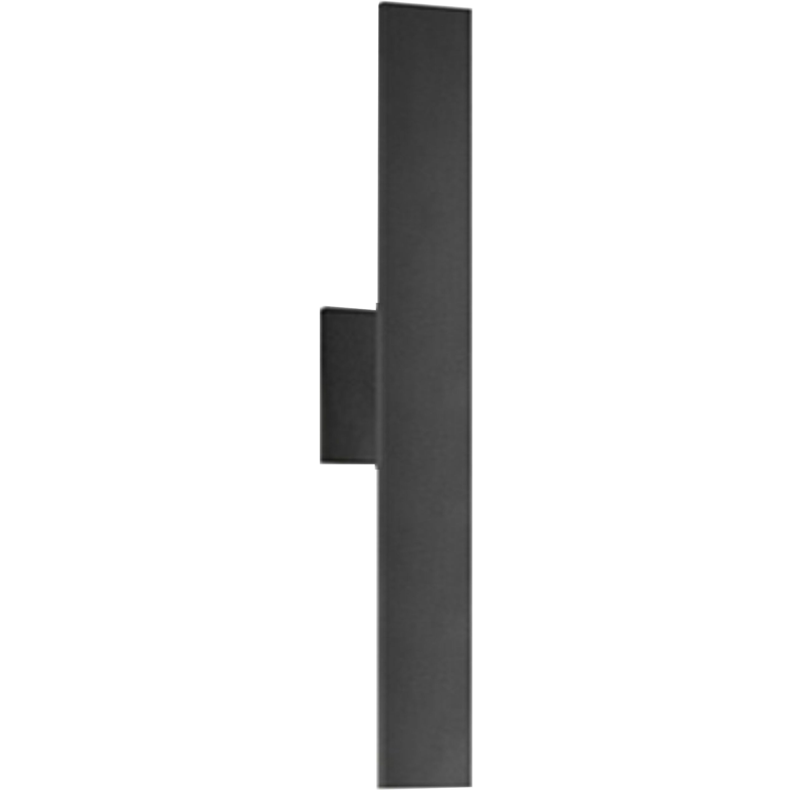 Wheatherly LED 24 inch Matte Black Outdoor Wall Sconce