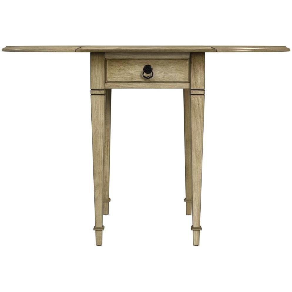 Glenview Pembroke Side Table in Beige