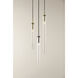 Nyah 1 Light 3 inch Aged Brass Pendant Ceiling Light