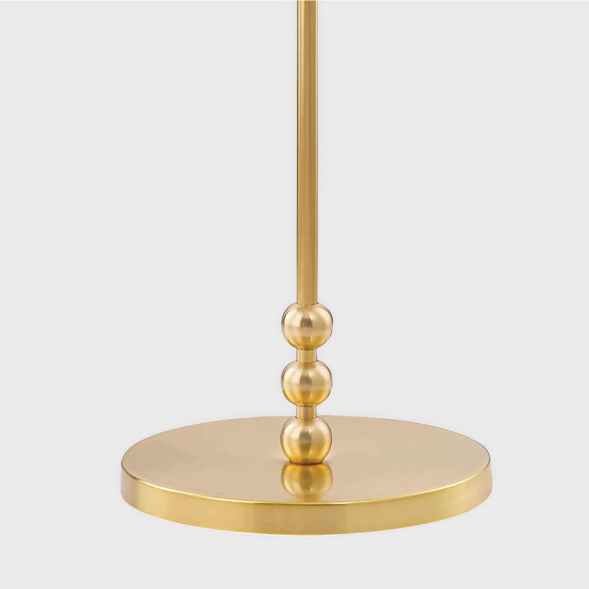 Sang 65 inch 60.00 watt Aged Brass Floor Lamp Portable Light