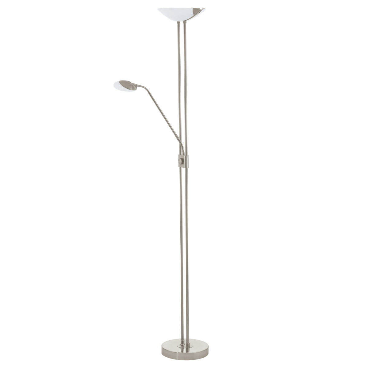 Baya 1 70.86 inch 20 watt Matte Nickel Floor Lamp Portable Light