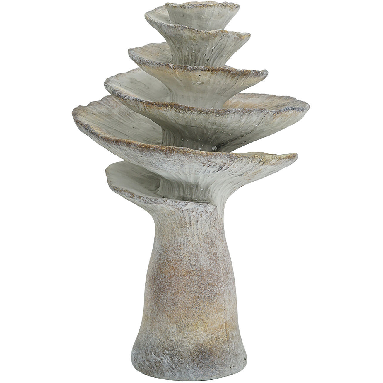 Cement 10 X 6.3 inch Candle Holder
