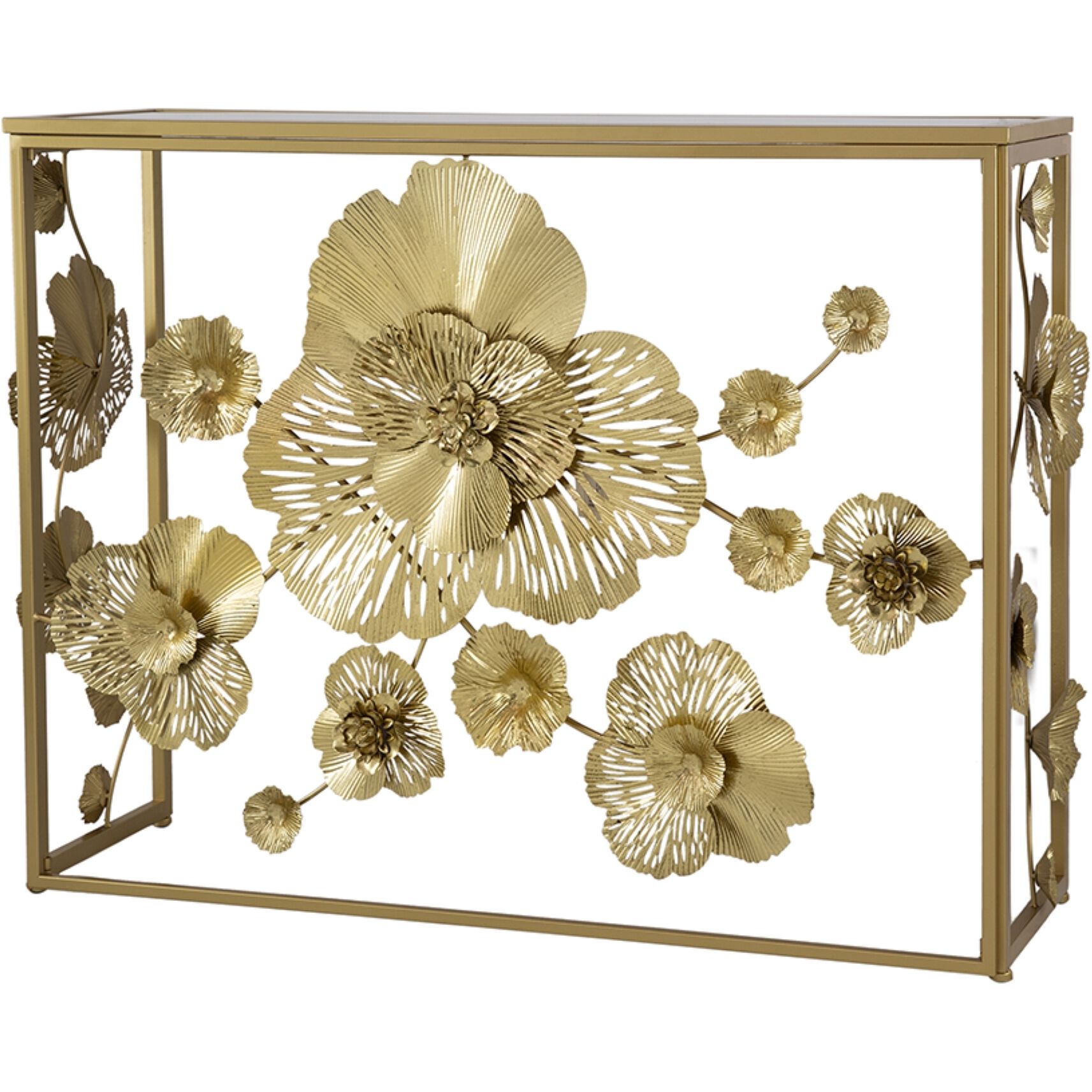 Anita 38.8 X 12 inch Gold Console