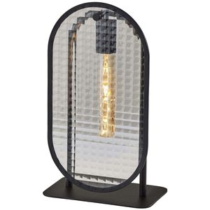 Landon 16.38 inch 75 watt Black Table Lantern Lamp Portable Light